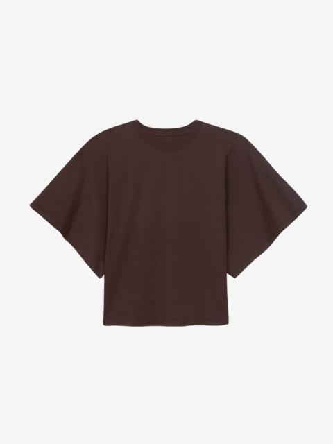 The Frankie Shop Modave Dolman Sleeve Tee - Brown