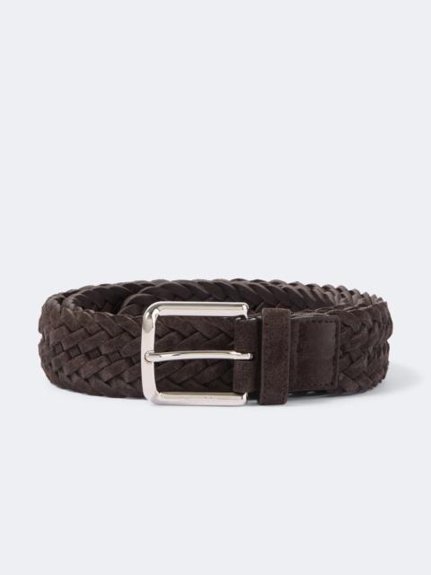 Church's Castoro braided suede belt