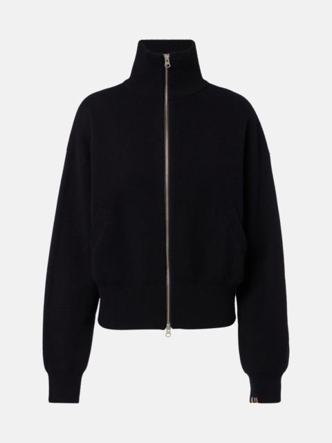 extreme cashmere N°385 Xtra Cute cashmere zip-up sweater