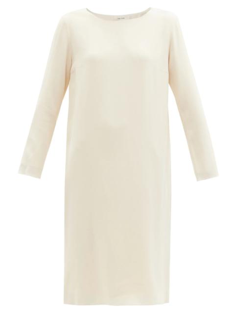 The Row Larina crepe tunic dress