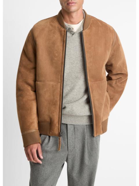Vince Shearling Bomber Jacket