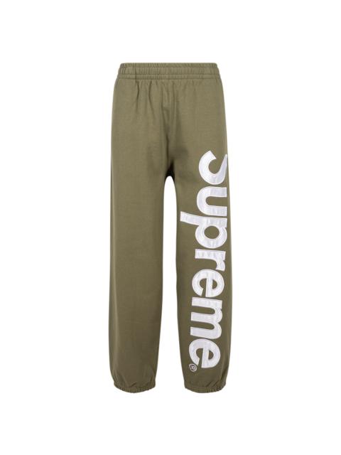 Satin Appliqué Sweatpant