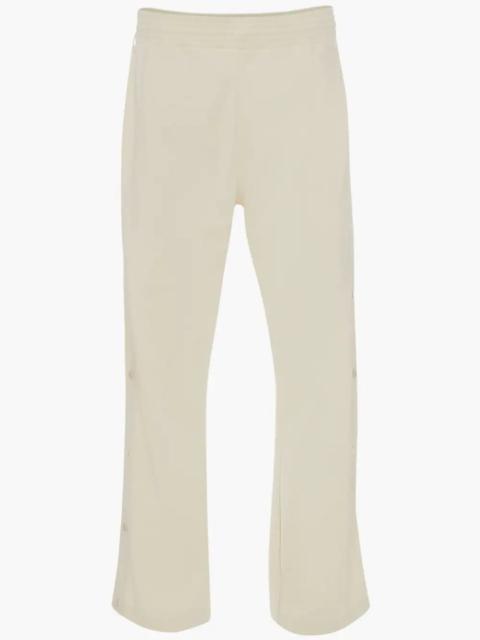JW Anderson press-stud detail bootcut trousers