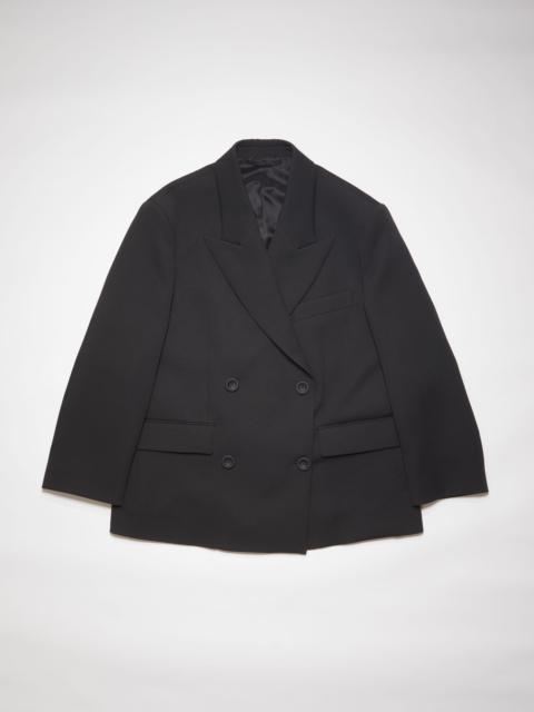 Acne Studios Double-breasted suit jacket - Black
