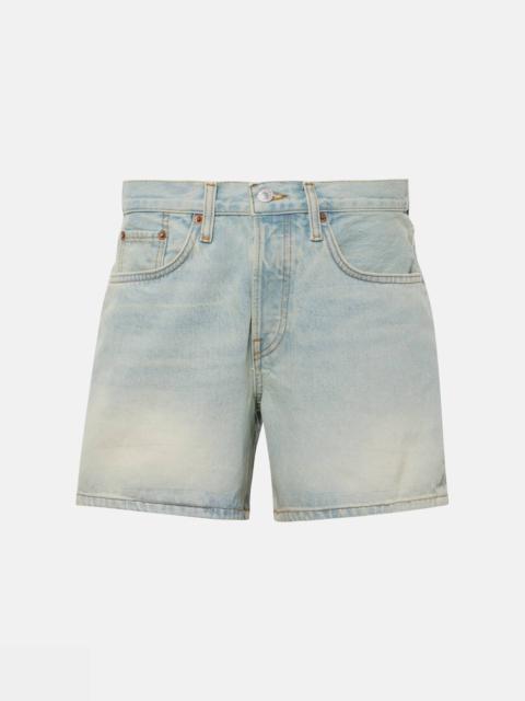 RE/DONE Mid-rise denim shorts