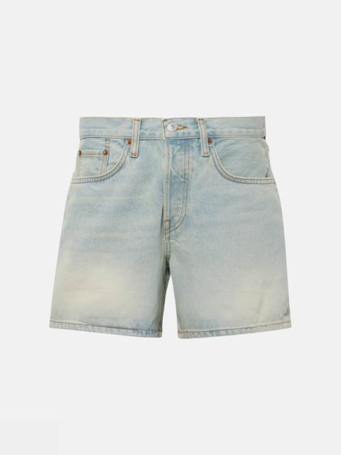 RE/DONE mid-rise denim shorts