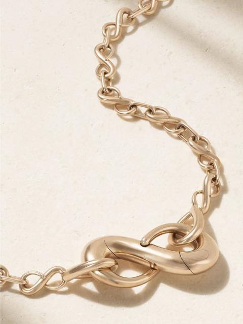 MARLA AARON Myriad Lock 18-karat gold necklace Multi