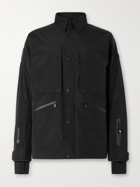 Moncler Grenoble Gorner Logo-Appliquéd Padded WINDSTOPPER® by GORE-TEX LABS Shirt Jacket