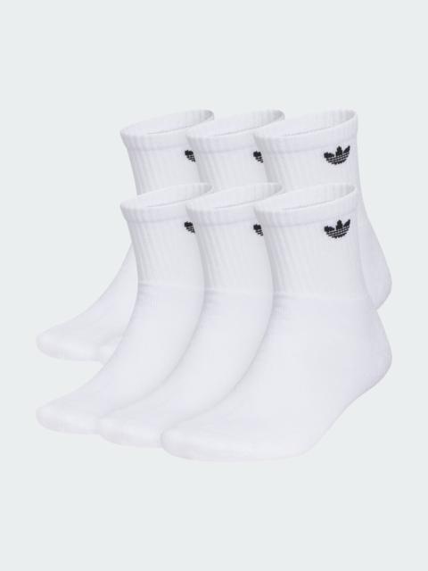 adidas Unisex Originals Trefoil 2.0 6-Pack Quarter