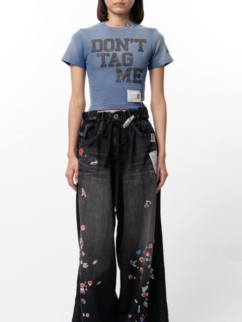 Maison MIHARAYASUHIRO Don't Tag Me Printed Mini T-shirt