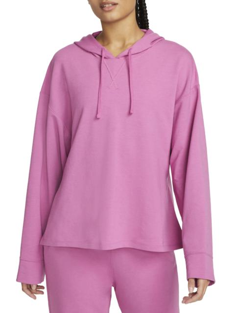 Yoga Dri-FIT Hoodie in Cosmic Fuchsia/Iron Grey