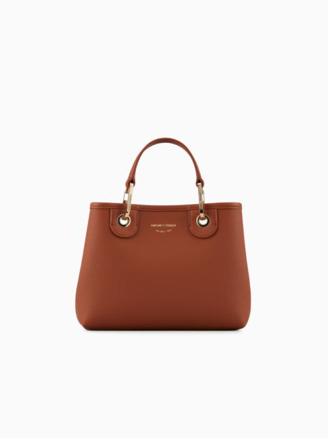 EMPORIO ARMANI Small MyEA shopper bag with deer print