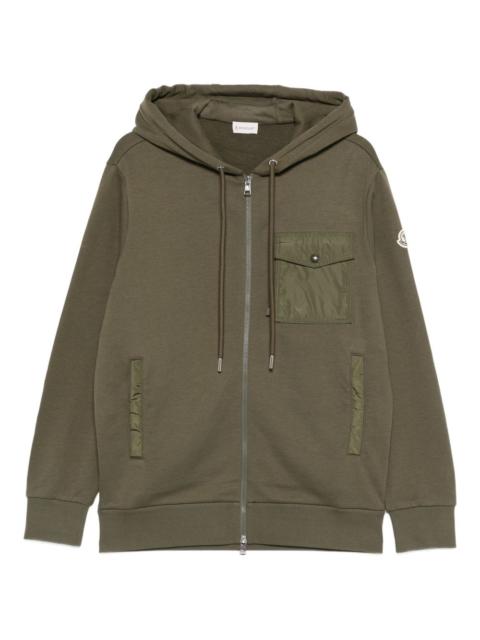 Moncler zip-fastening hoodie