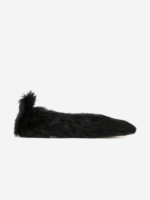 SLOWEAR Ponyskin ballet pumps
