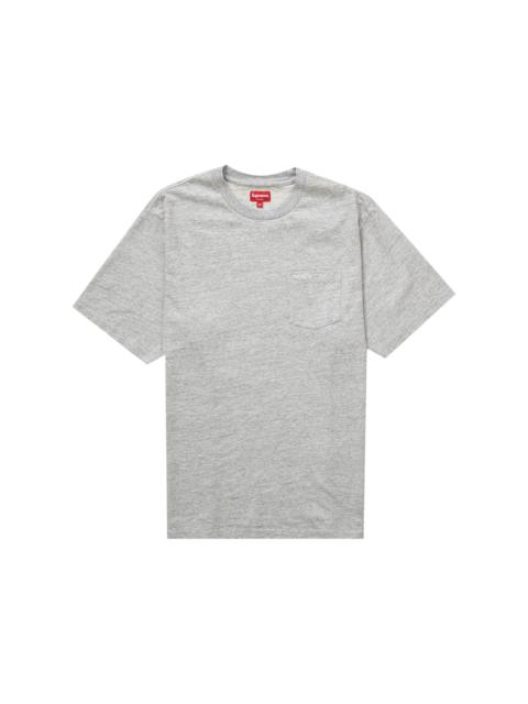 Supreme Supreme S/S Pocket Tee (SS23) Heather Grey