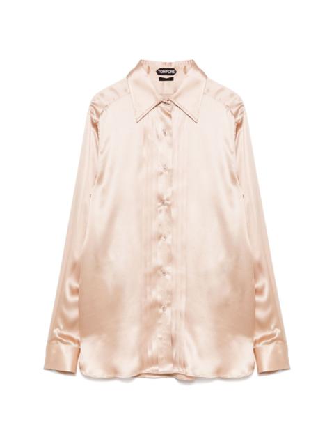 silk blouse