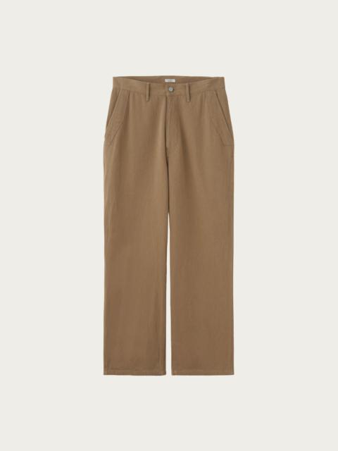 PHIGVEL MAKERS Co. Drill Cloth Utility Trousers - Stone Khaki