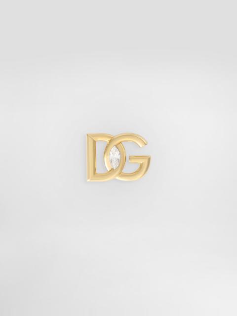 Dolce & Gabbana Rhinestone logo brooch
