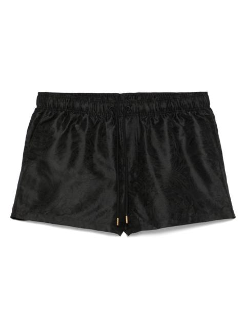 VERSACE Barroco-jacquard swim shorts