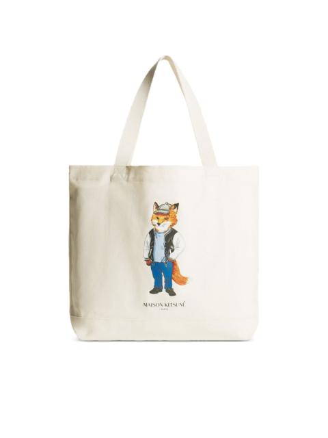 Maison Kitsuné Dressed Fox tote bag