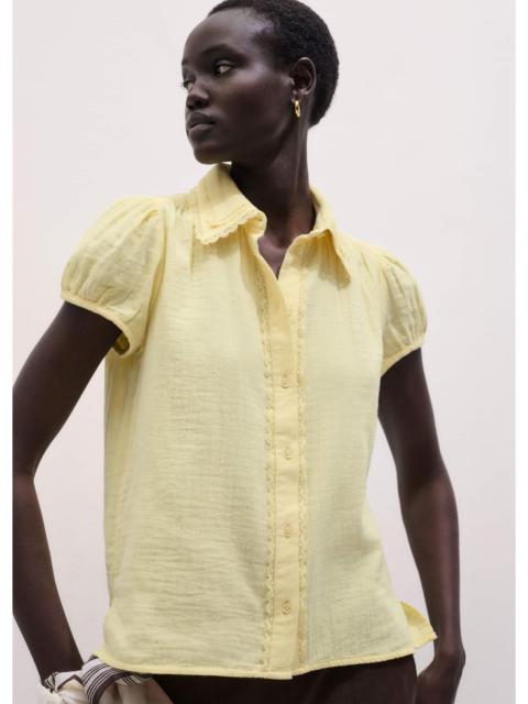 ME+EM Summer Trim Blouse