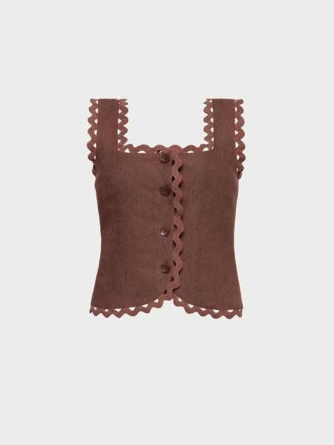 LOEFFLER RANDALL Teagan Top