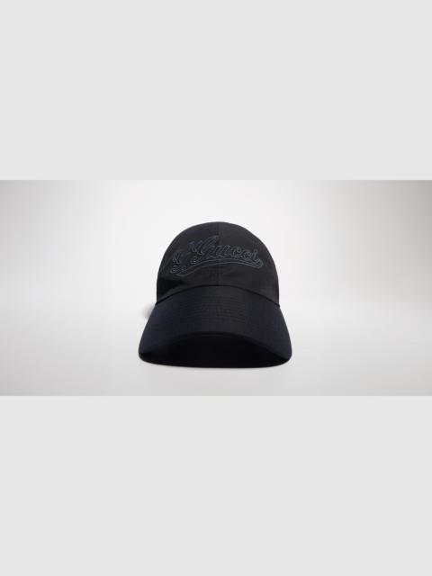 GUCCI Cotton baseball hat with embroidery