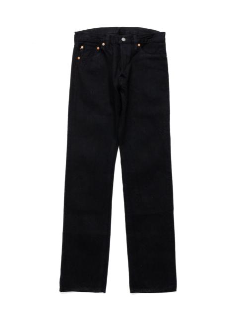 SUGAR CANE 13oz Black Denim TYPE-lll Model Slim Fit