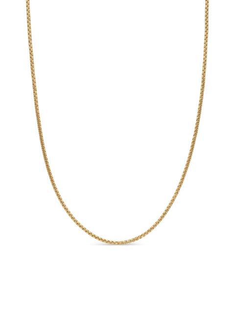 DAVID YURMAN Women's Box Chain Necklace in 18K Rose Gold, 1.7MM - Gold