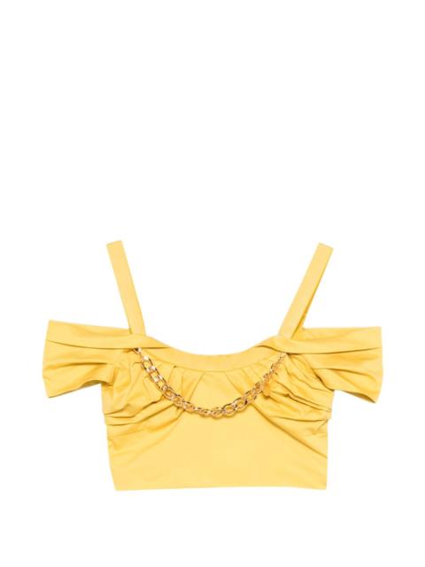 ELISABETTA FRANCHI chain-detail top