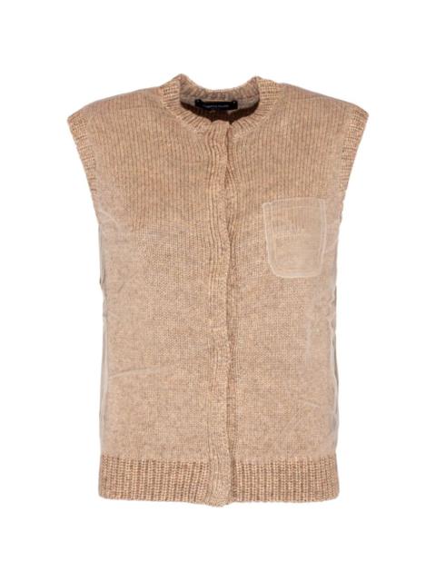 FABIANA FILIPPI sleeveless knitted vest