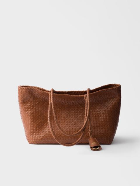 Prada Large leather tote bag