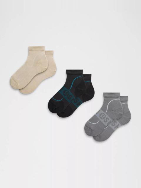 lululemon Women's Power Stride Ankle Socks 3 Pack *SLNSH Collection