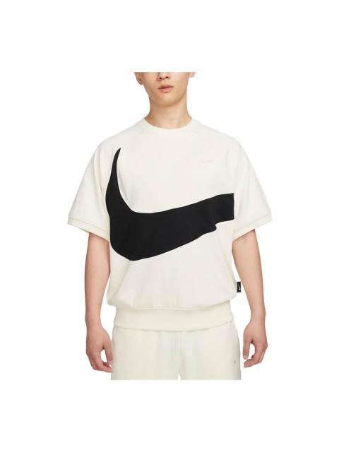 Nike Nike Sportswear Swoosh Big Logo T-shirt 'Off White' FB7872-113