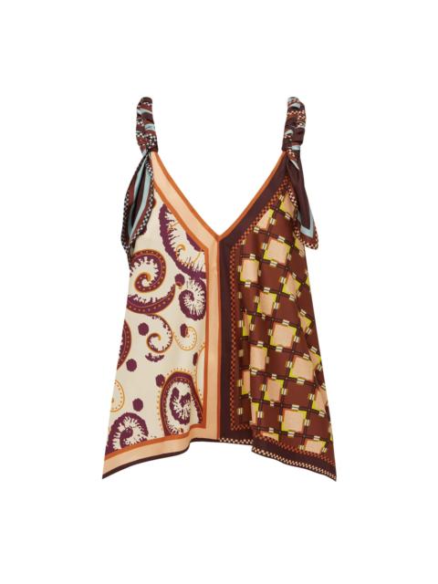 ALÉMAIS Wilson Silk Top