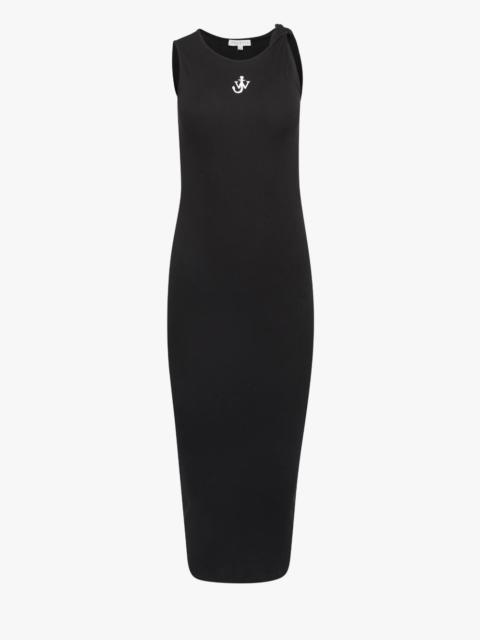 JW Anderson ANCHOR LOGO TWISTED STRAP DRESS