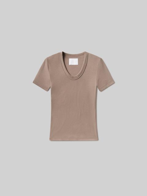 Maude U Neck Tee
In Cocoa