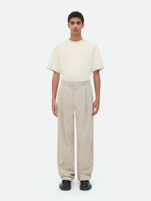 Bottega Veneta Printed Leather Trousers