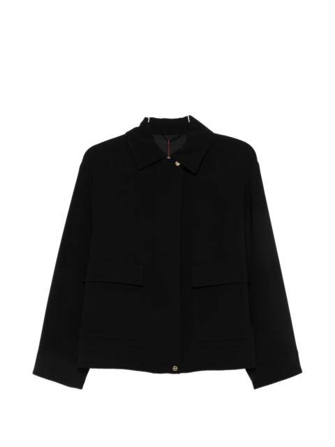 Max Mara Studio Max Mara Studio Flap-pocket Zip-up Jacket