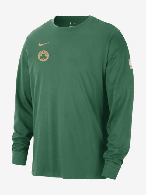 Boston Celtics Courtside Nike Men's NBA Long-Sleeve Max90 T-Shirt