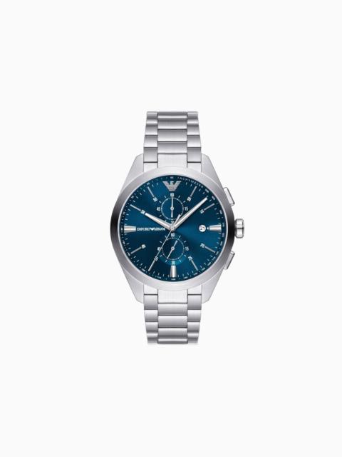 EMPORIO ARMANI Chronograph stainless steel watch