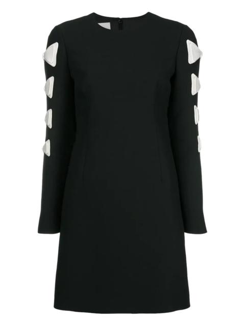 Valentino bow-detailed mini dress