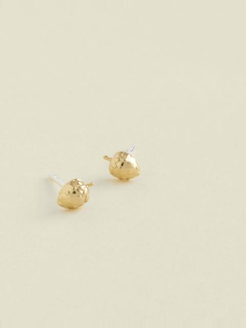 Madewell Demi-Fine Strawberry Stud Earrings