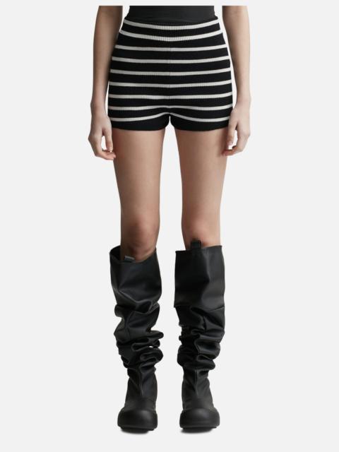 AMI Paris AMI EMBROIDERY SAILOR MINI SHORT