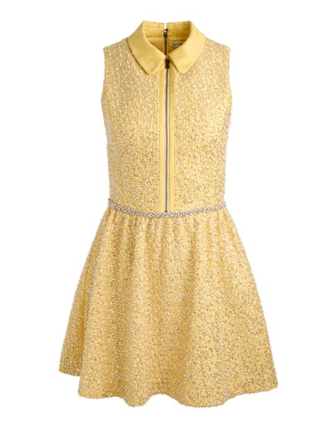 Alice + Olivia ELLIS EMBELLISHED MINI DRESS