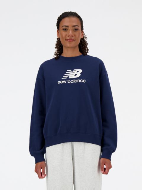 New Balance Sport Essentials French Terry Logo Crew