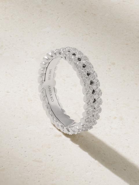 ANITA KO 18-karat White Gold Diamond Ring