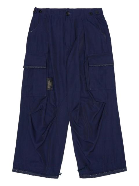 UNDERCOVER button-fastening cargo pants