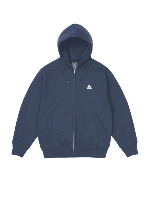 PALACE SOFAR ZIP HOOD NAVY