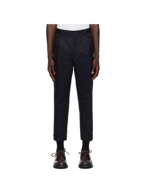 Navy 1 Pleat 80/3 Trousers